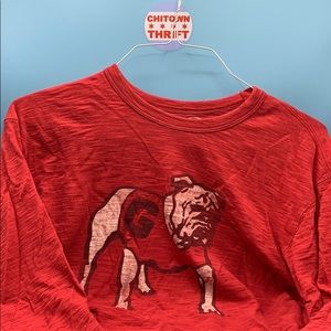 ‘47 Brand Georgia Bulldog Long Sleeve Tee